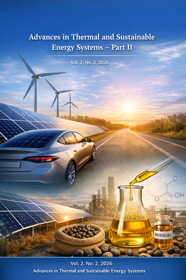 					View Vol. 2 No. 2 (2026): Advances in Thermal and Sustainable Energy Systems – Part II
				